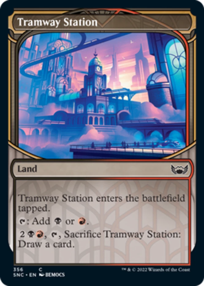 x1 Tramway Station - Showcase - Streets of New Capenna - NM - MTG - Image 1 of 1