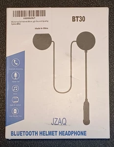 Motorcycle Bluetooth Helmet Headphones BT30 Apple/Android Phone Music Handsfree - Picture 1 of 4