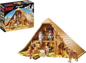 PIRAMIDE ASTERIX Playmobil EGITTO Playset Personaggi BOX DANNEGGIATO ROTTO 71148 - Foto 1 di 7