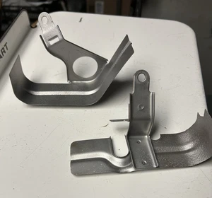 1968 - 1975 Corvette Lower Spark Plug Heat Shields, 2pcs Originals Cleaned Up - Picture 1 of 13