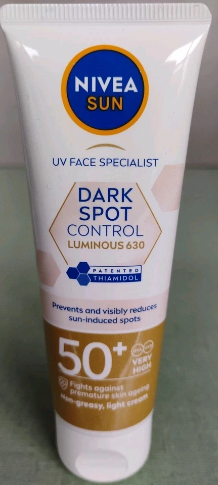 Nivea Sun UV Face SPF 50 Sun Fluid - Dark Spot Control 40ml 1.35oz Exp 10/2026