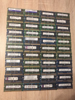 44pcs Lot Samsung Kingston Micron SK Hynix Ramaxel 4GB DDR3 SO-DIMM Laptop RAM - Image 1 of 4