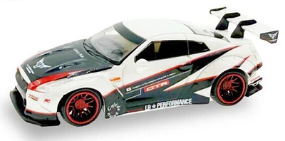 MICRO CITY, NISSAN GTR 35 LB Performance bianco, 1/87,  HER87MC000048 - Immagine 1 di 2