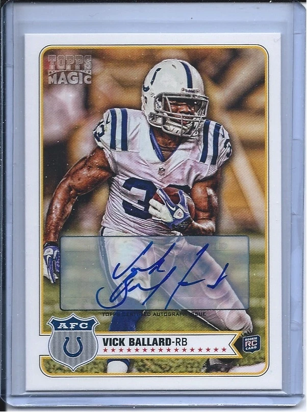 2012 TOPPS MAGIC AUTOGRAPH VICK BALLARD RC - Image 1 of 1