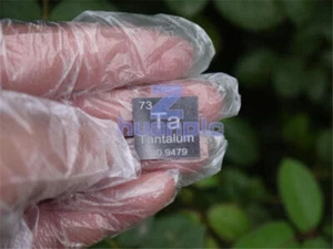 NEW 0.2mm*20mm*20mm 1.5g 99.9% TANTALUM Ta Metal Sheet - Picture 1 of 1