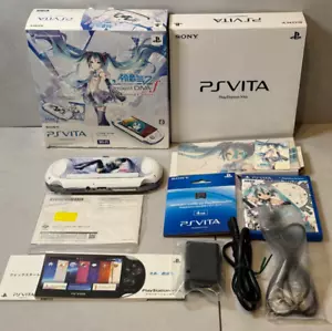 PS Vita Console System PCH-1000 HATSUNE MIKU Limited Model 3G Model - Picture 1 of 6