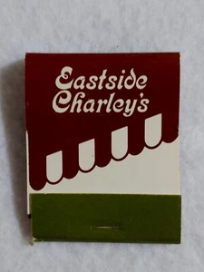 Vintage - Matchbook Par Used - Michigan Eastside Charley's Harper Woods - Picture 1 of 10