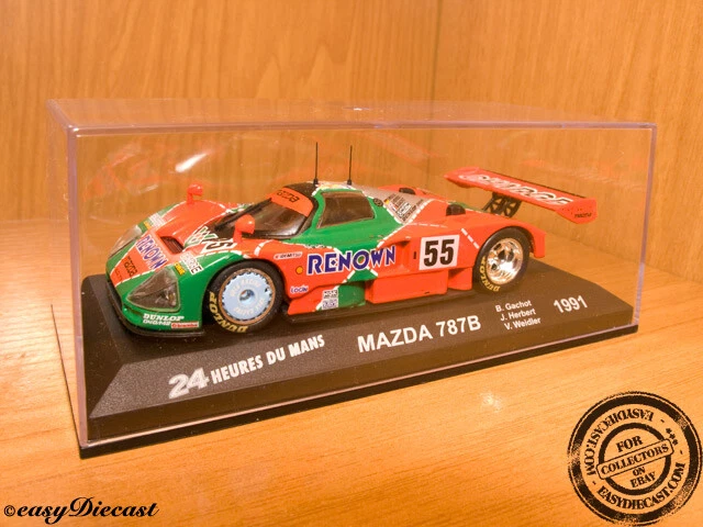 MAZDA 787B 787 B 1:43 24 H.LE MANS 1991 #55 HIERBA GACHOT Foto 1 de 1