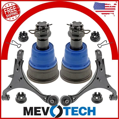 Front Control Arm with Lower Ball Joint 4PCS Set Mevotech For 02-06 Honda CR-V - Image 1 of 3