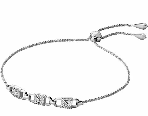 Bracciale donna MICHAEL KORS braccialetto argento 925 MKC1134AN040 colore:argento