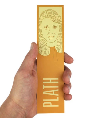 BESTPLAYEVER Sylvia Plath Bookmark! The Bell Jar The Colossus Ariel, poet, Ted Hughes,