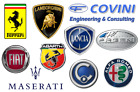 ITALIAN Car BRANDS LOGOS Decals Stickers Labels Full Set Free & Fast Shipping