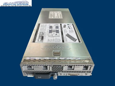 Cisco UCS UCSB-B200-M5 B200 M5 2x Intel 6230 20core 2.1ghz VIC1340 UCSB-MRAID12G - Image 1 of 2
