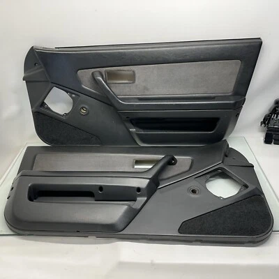 Juego de paneles de puerta izquierdo conductor derecho pasajero Honda CRX 1986 1987 OEM bonito CR-X Foto 1 de 4