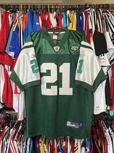 NEW YORK JETS NFL SHIRT JERSEY REEBOK sz 50 MEN #21 TOMLINSON - Picture 1 of 18