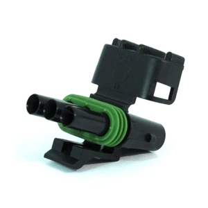 Aptiv 12015793 Weather Pack Tower Female Half 3 Conductor Delphi 5-Pack - Picture 1 of 1
