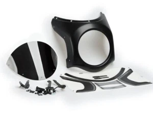 Puig Retro Black Semi Fairing And Black Screen 195mm Honda CB1100 RS 2017-2020 - Picture 1 of 2