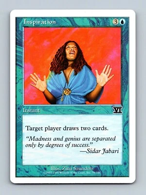 Magic The Gathering MTG - Inspiration - 6th Edition, Sixth 1997 - Image 1 of 2