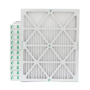 16x20x2 MERV 10 Pleated 2" Inch Air Filters for Furnace & AC. 12 PACK. - Picture 1 of 6