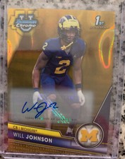 2023 Bowman University Chrome Football Cards Checklist and Odds 33