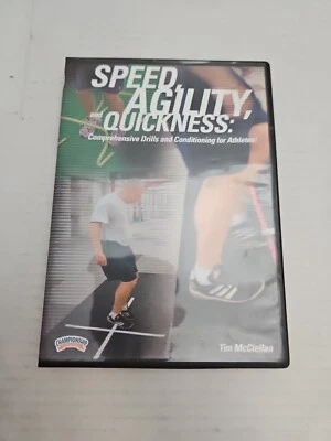 Speed, Agility, and Quickness DVD 2003 Athletic Performance Coaching Training - Image 1 of 4