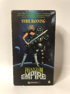 Phantom Empire raro video prisma NTSC EE. UU. VHS culto años 80 Sybil Danning ciencia ficción terror - Imagen 1 de 12
