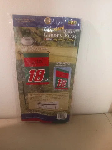 Bobby Labonte  18 INTERSTATE DOUBLE SIDED 13 x 18 GARDEN FLAG signature edition Cover