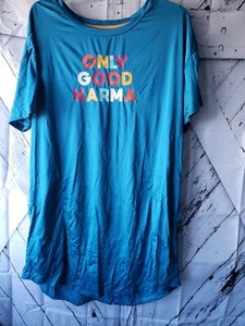 Secret Treasures Sleepshirt Women's Size Sm - Plus Size= Only Good Karma NWT - Picture 1 of 4