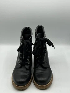 Graceland Damen Stiefeletten, Schwarz, Gr. 38, Schnürschuhe - Bild 1 von 9