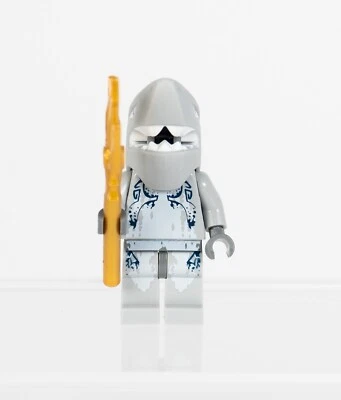LEGO Atlantis Shark Warrior Minifigure. Used + Fast Shipping - Image 1 of 4