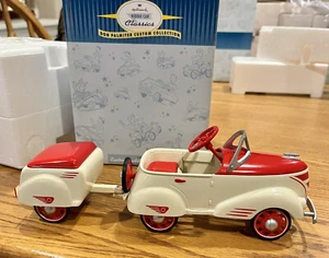 Hallmark Kiddie Car Classic 1940 Custom Roadster & Trailer LTD Edition Pedal VTG - Picture 1 of 23