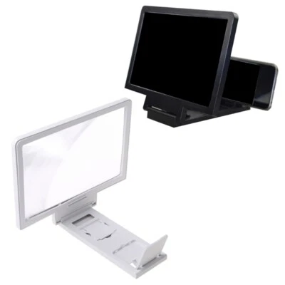 Folding Screen Magnifier 3D Amplifier Stand Mobile Phone Adjustable Video - Image 1 of 4
