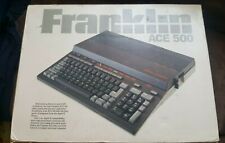 Extremely RARE Packaged FRANKLIN ACE 500 Computer - Boots and Computes!