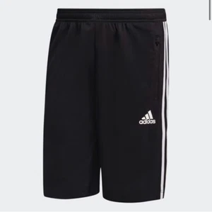 Adidas H20839 DESIGNED TO MOVE 3-STRIPES PRIMEBLUE SHORTS MEN US XL NWT - Picture 1 of 2
