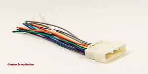 CAR STEREO CD PLAYER WIRING HARNESS WIRE ADAPTER PLUG FOR NEW AFTERMARKET RADIO - Picture 1 of 1