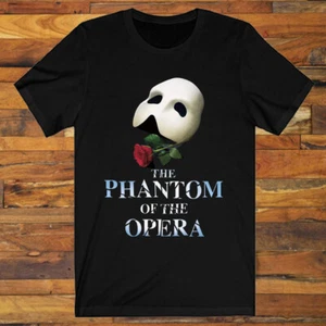 Phantom of The Opera Broadway Musical Men's Black T-Shirt S-5XL - Picture 1 of 1