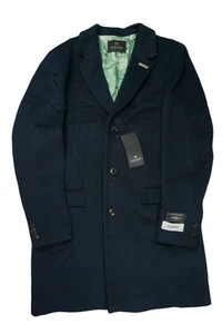 Scotch & Soda Men's Amsterdam Couture Wool Overcoat, Arctic Teal 3856. XL UK - Picture 1 of 12