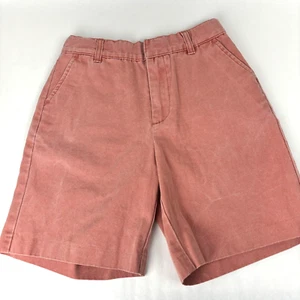 Murrays Toggery Shop Boys Sz 10 Shorts Nantucket Reds Cotton Adjustable Waist - Picture 1 of 7