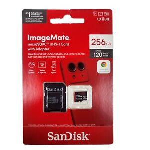 Sandisk Micro SD Memory Card  ImageMate 256GB SD CARD SDXC UHS-I Card 150 MB/s