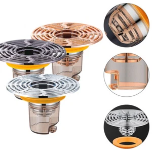 Magnetic Self-Closing Anti-Odor Floor Drain Core Shower Strainer Cover Deodorant - Picture 1 of 21
