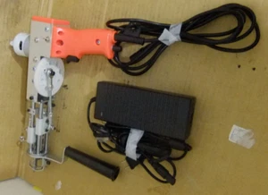 Pistola eléctrica para tejer alfombras, máquina de flocado para tejer alfombras de mano - Imagen 1 de 10