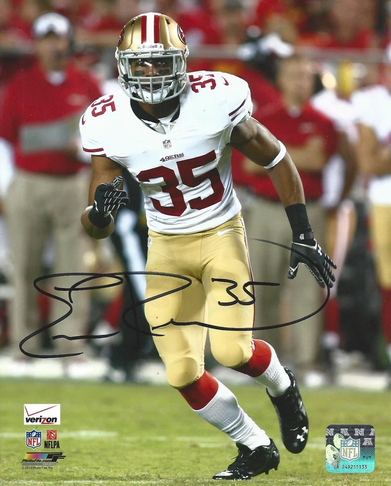Foto firmada con autógrafo de Eric Reid 8x10 de los 49ers de San Francisco Foto 1 de 1