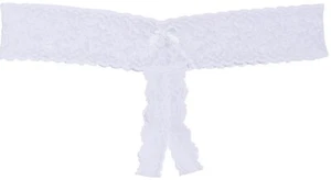 NUEVO SIN ETIQUETAS Blanco Hanky Panky After Midnight Open Refuerzo Talla Única X Estilo 45361 - Imagen 1 de 1