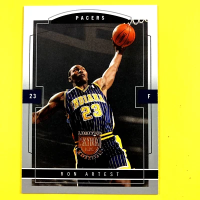 Tarjeta Ron Artest 2003-04 SkyBox Edición Limitada #85 NBA Indiana Pacers Foto 1 de 2