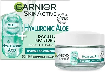 Garnier Skin Active Hyaluronic Aloe Hydrating Day Jelly Moisturiser 50ml,,.AU - image 1 of 3
