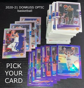 🏀 YOU PICK YOUR CARD 🏀 2020-21 DONRUSS OPTIC basketball card single Base+ HOLO