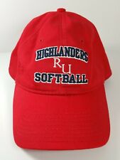 RADFORD HIGHLANDERS Softball Red RU Hat Cap NCAA 