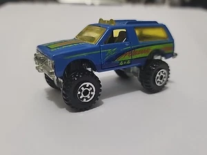 Vintage 1983 Hot Wheels Chevy Blazer 4x4 blau 1:64 Malaysia - Bild 1 von 6