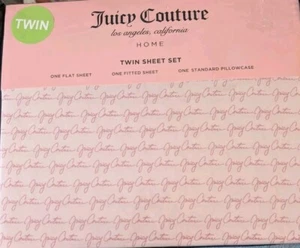 Juicy Couture 3-teiliges Twin Bettwäsche Set Rosa 100% Polyester - Bild 1 von 4