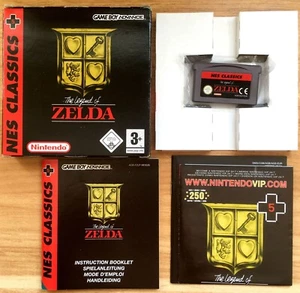 ZELDA NES CLASSICS COMPLET GAMEBOY ADVANCE GBA PAL EURO (FR) CIB OVP N2 Bon état - Imagen 1 de 16